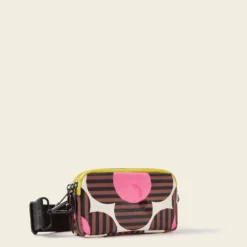Tripod Crossbody - Striped Flower Azalea -Home Decor & Bags-Orla Kiely 24SESTF783 6730TripodCrossbody StripedFlowerAzalea2