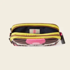 Tripod Crossbody - Striped Flower Azalea -Home Decor & Bags-Orla Kiely 24SESTF783 6730TripodCrossbody StripedFlowerAzalea4