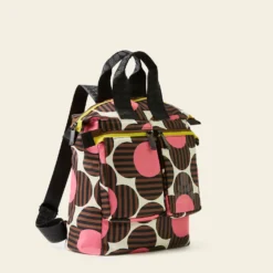 Axis Medium Backpack - Striped Flower Azalea 7 Axis Medium Backpack - Striped Flower Azalea -Home Decor & Bags-Orla Kiely 24SESTF857 6730 AxisMediumBackpack StripedFlowerAzalea2
