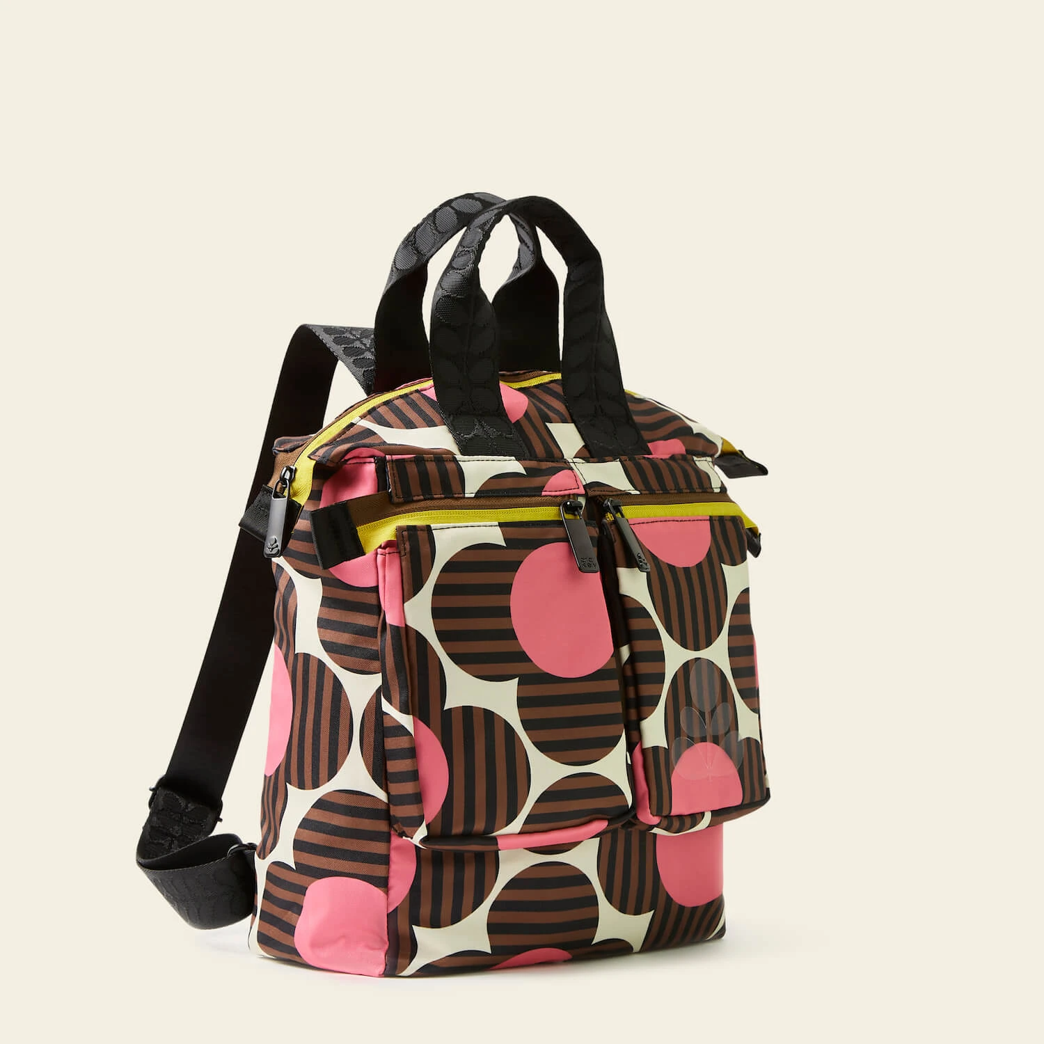 Axis Medium Backpack - Striped Flower Azalea 3 Axis Medium Backpack - Striped Flower Azalea - Image 3