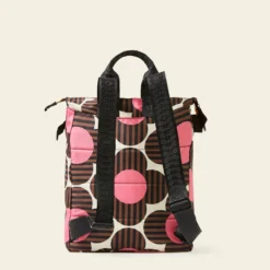 Axis Medium Backpack - Striped Flower Azalea 8 Axis Medium Backpack - Striped Flower Azalea -Home Decor & Bags-Orla Kiely 24SESTF857 6730 AxisMediumBackpack StripedFlowerAzalea3