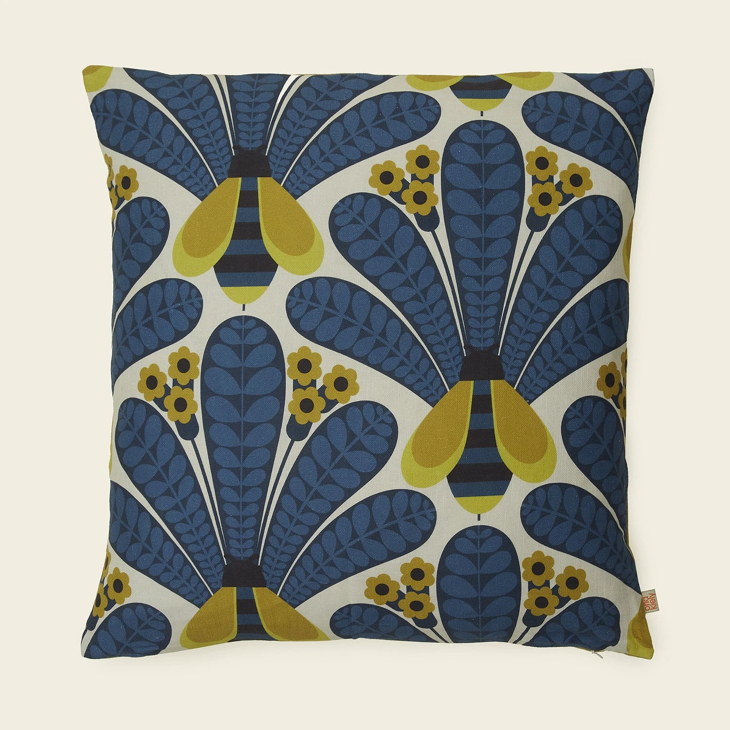 Honey Bee Cushion Navy 3 Honey Bee Cushion Navy - Image 3