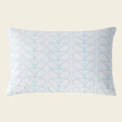 Linear Stem Bed Linen Neptune -Home Decor & Bags-Orla Kiely Linear Stem Neptune Blue Pillowcase Cut Out 1 scaled