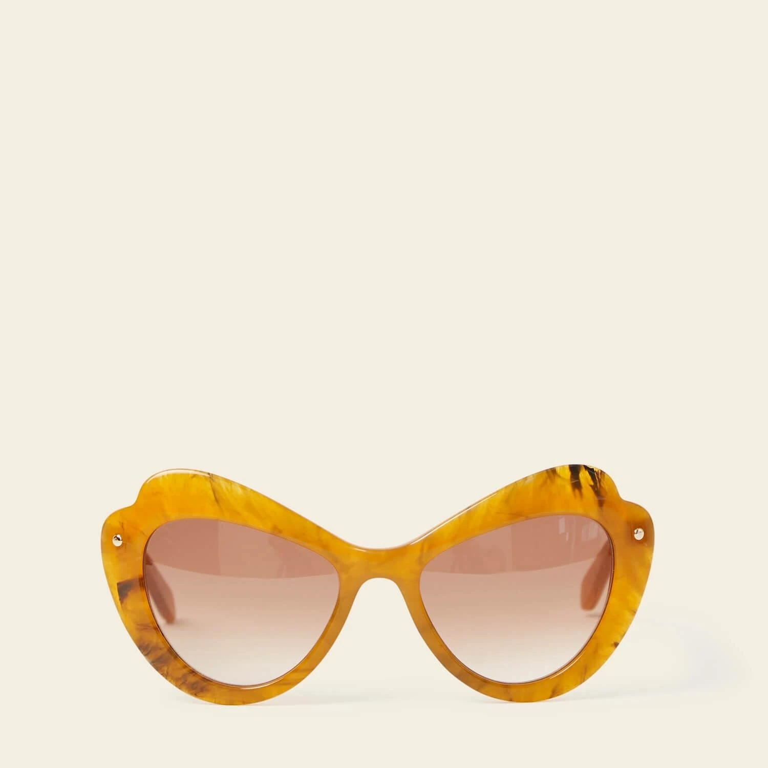 Marisa Sunglasses - Orange Marble 1 Marisa Sunglasses - Orange Marble