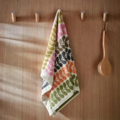 Multi Stem Towels Auburn -Home Decor & Bags-Orla Kiely MultiStemAuburnTowelCameoFINAL