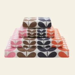Multi Stem Towels Auburn -Home Decor & Bags-Orla Kiely MultiStemTowelsAuburn