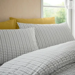 Tiny Stem Cool Grey Bed Linen