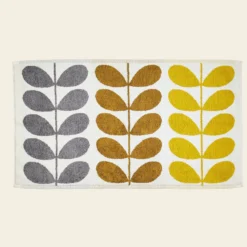 Trio Stem Towels Dune 7 Trio Stem Towels Dune -Home Decor & Bags-Orla Kiely Trio Stem Dune Bath Mat scaled