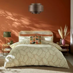 Wisteria Bed Linen Taupe -Home Decor & Bags-Orla Kiely WisteriaTaupeMainFINAL