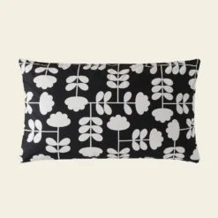 Cut Stem Bed Linen - Monochrome -Home Decor & Bags-Orla Kiely cut stem monochrome pillowcase cut out