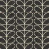 Linear Stem Charcoal Wallpaper - Sample