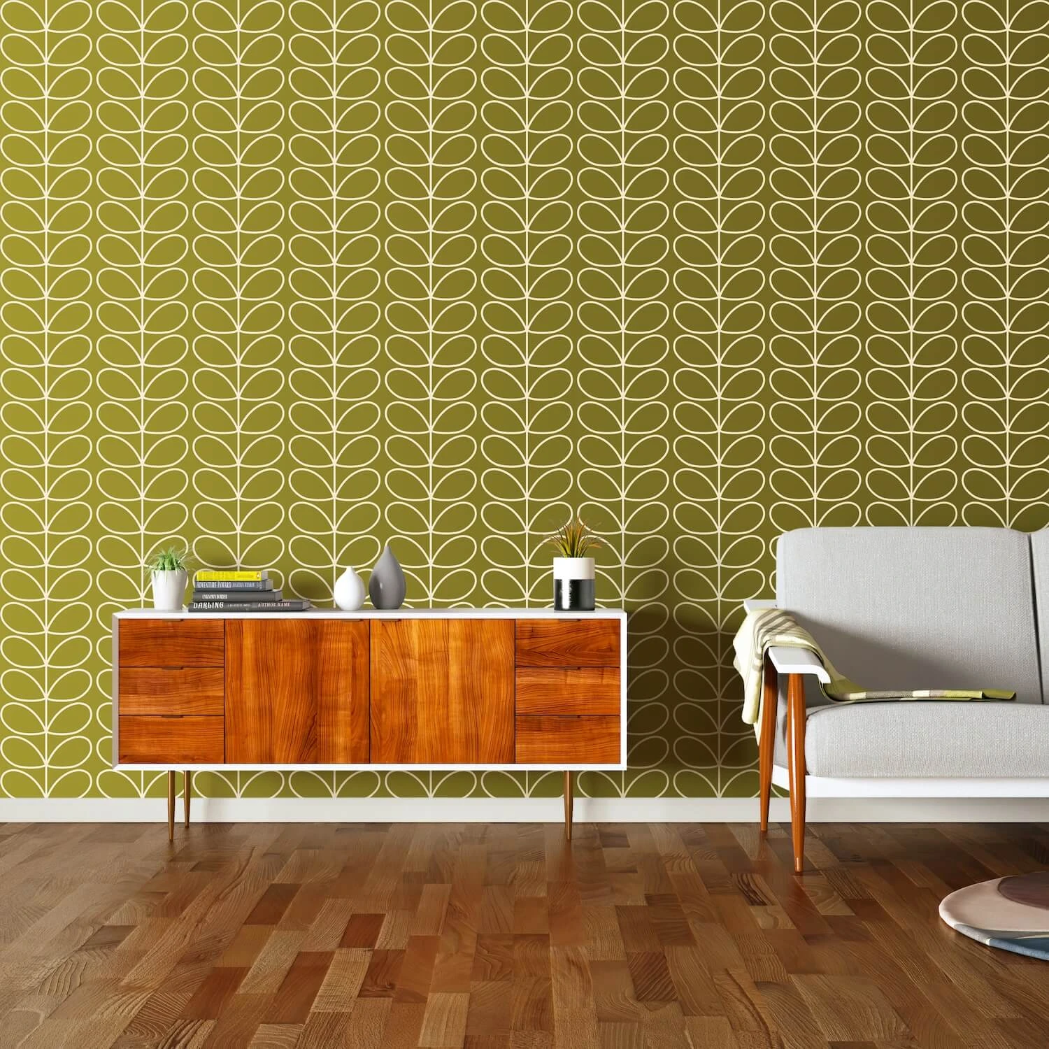Linear Stem Seagrass Wallpaper - 52cm X 10m 1 Linear Stem Seagrass Wallpaper - 52cm X 10m