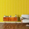 Linear Stem Sunflower Wallpaper - 52cm X 10m