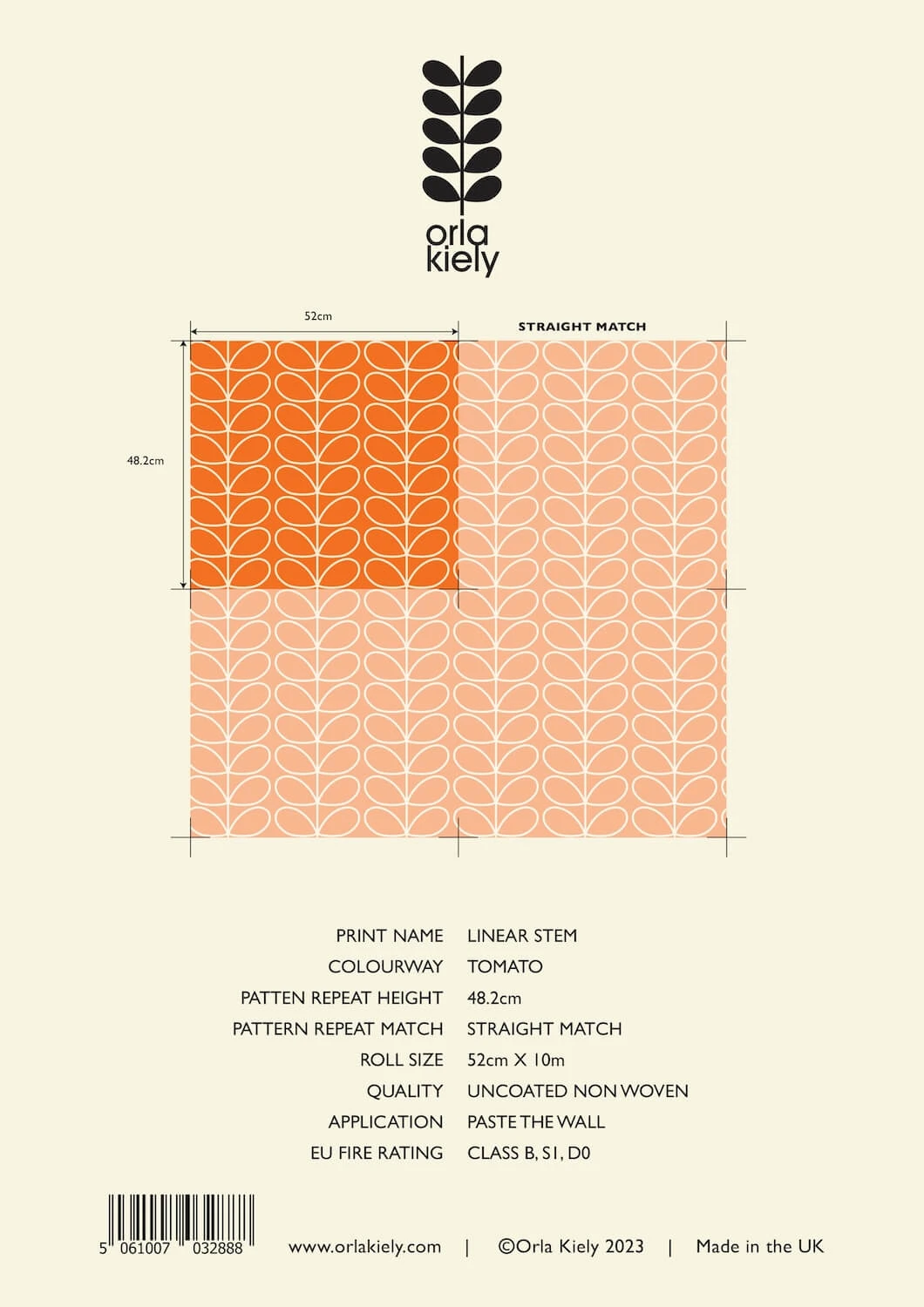 Linear Stem Tomato Wallpaper - Sample 2 Linear Stem Tomato Wallpaper - Sample - Image 2