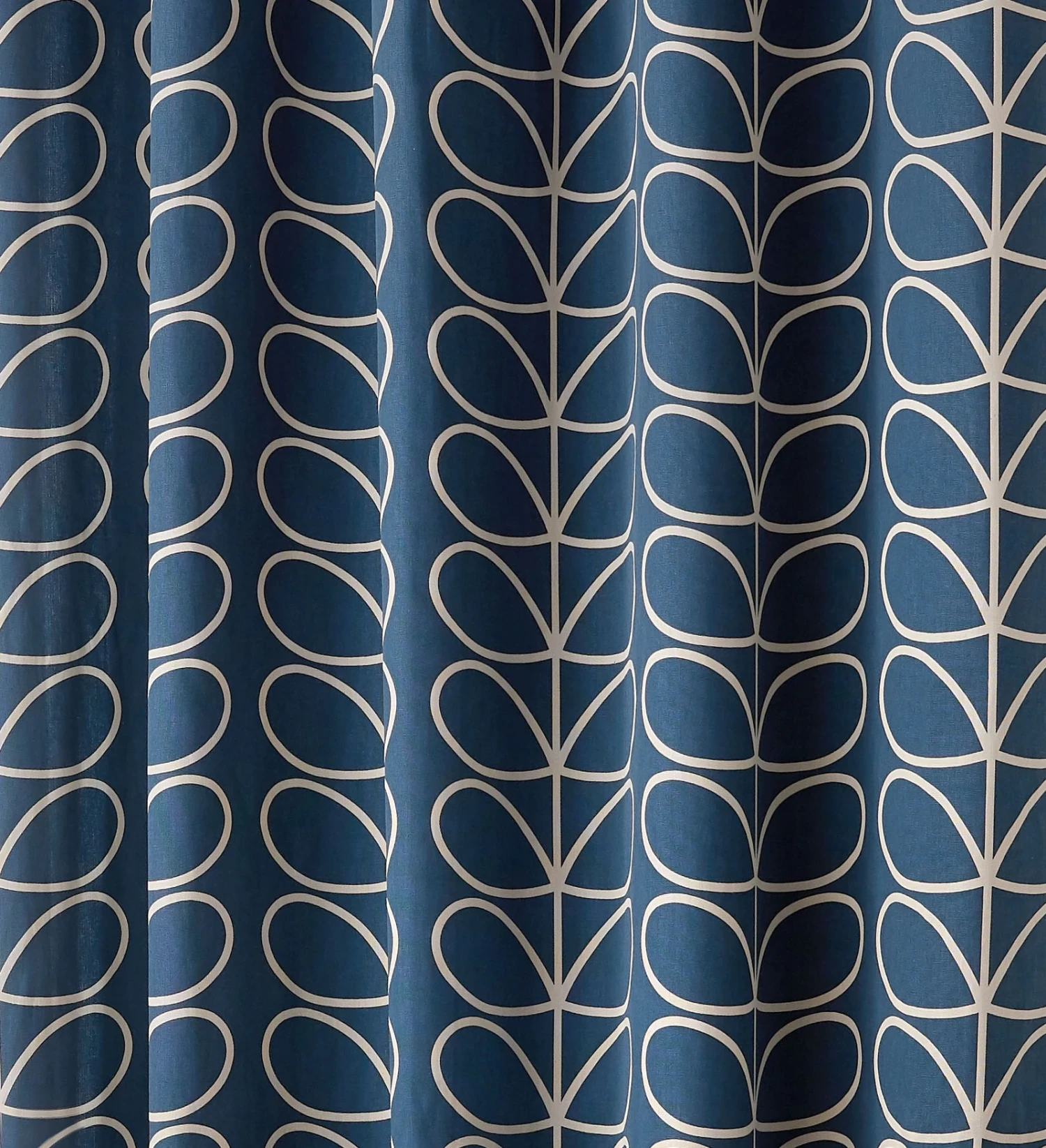 Linear Stem Lined Eyelet Curtains Whale 5 Linear Stem Lined Eyelet Curtains Whale - Image 5